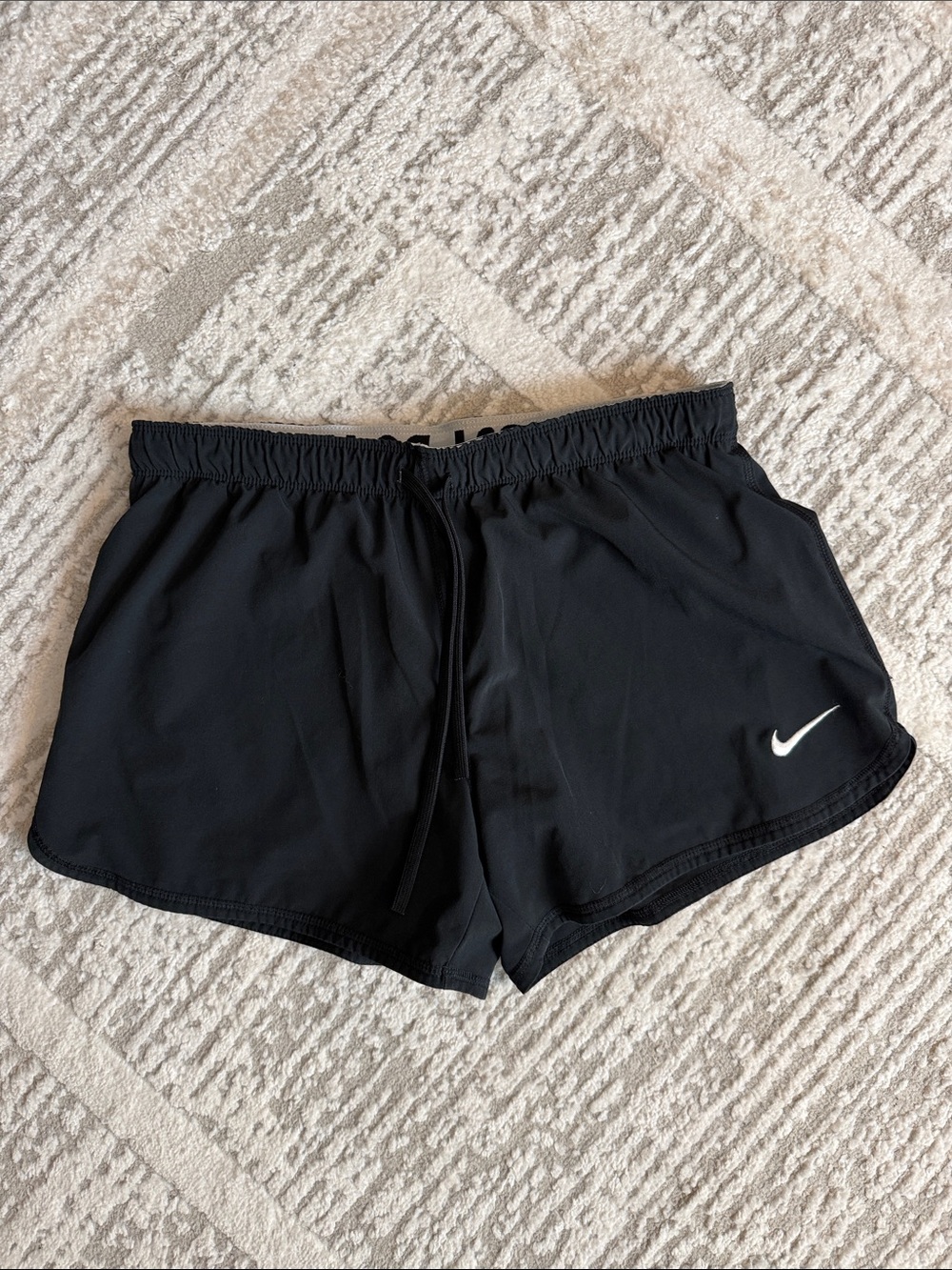 Nike Black Women's Lined Athletic Running Shorts - Size Medium